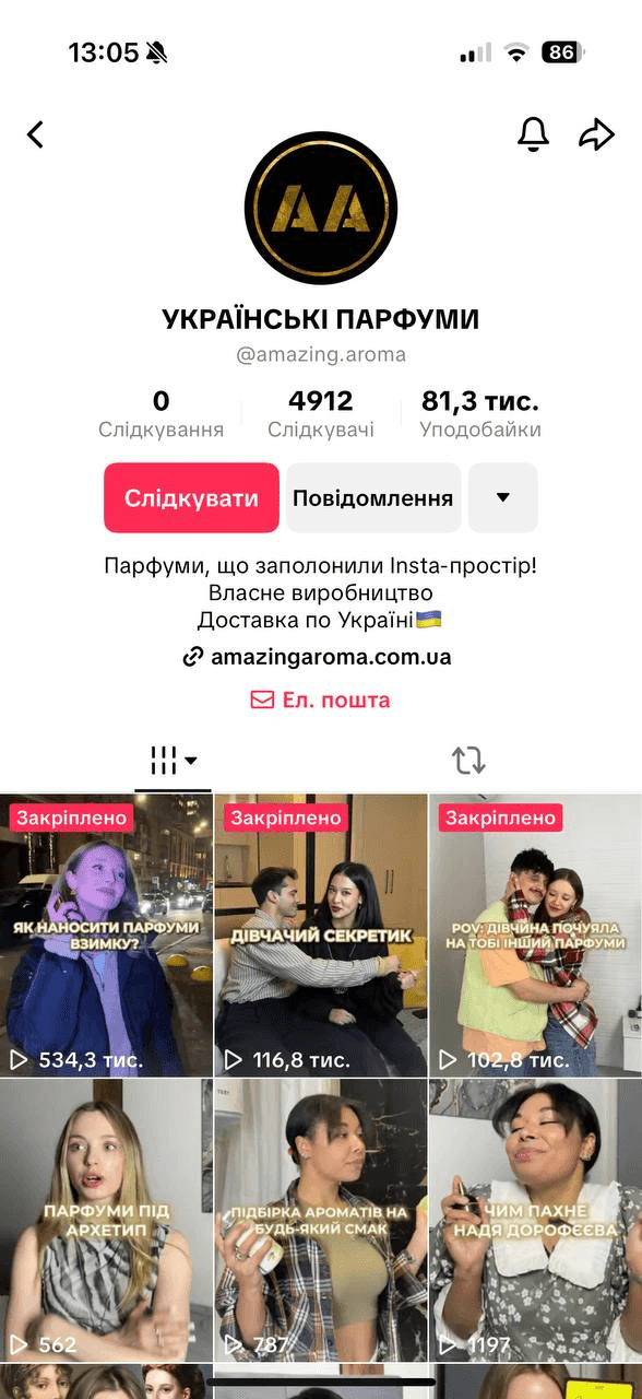 Парфюми SMM